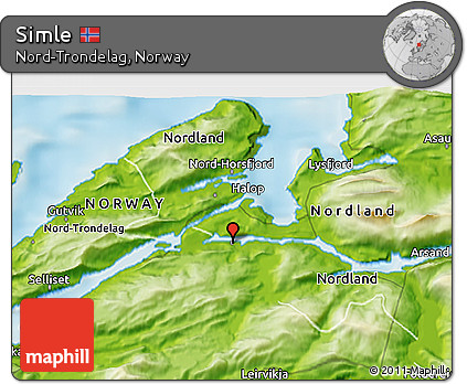Physical 3D Map of Simle