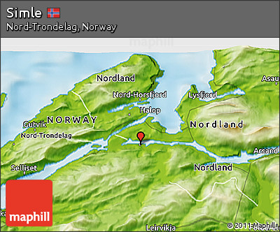 Physical 3D Map of Simle