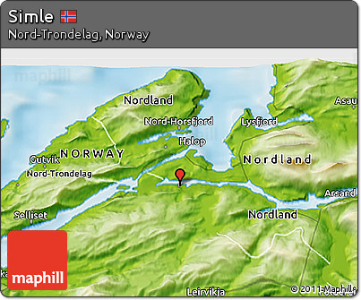 Physical 3D Map of Simle