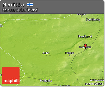 Physical 3D Map of Neulikko