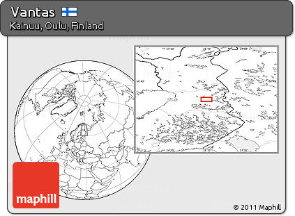 Blank Location Map of Vantas