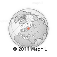 Outline Map of the Area around 64° 59' 36" N, 32° 22' 30" E, rectangular outline