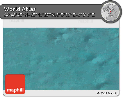 Satellite 3D Map of the Area around 64° 59' 36" N, 8° 34' 29" E