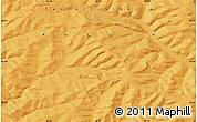 Political Map of the area around 64° 59' 36" N, 96° 58' 29" E
