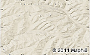 Shaded Relief Map of the area around 64° 59' 36" N, 96° 58' 29" E