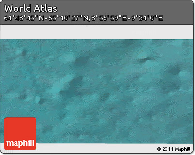 Satellite 3D Map of the Area around 64° 59' 36" N, 9° 25' 30" E