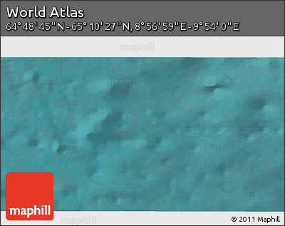 Satellite 3D Map of the Area around 64° 59' 36" N, 9° 25' 30" E