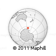 Outline Map of the Area around 64° 46' 37" S, 157° 19' 29" E, rectangular outline