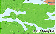 Political Map of the area around 65° 18' 57" N, 112° 58' 29" W