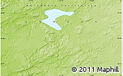 Physical Map of the area around 65° 18' 57" N, 117° 13' 29" W