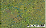 Satellite Map of the area around 65° 18' 57" N, 117° 13' 29" W