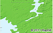 Political Map of the area around 65° 18' 57" N, 118° 4' 29" W