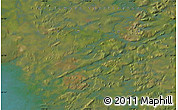 Satellite Map of the area around 65° 18' 57" N, 118° 4' 29" W
