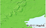 Political Map of the area around 65° 18' 57" N, 118° 55' 30" W