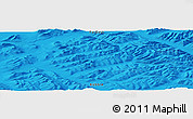 Political Panoramic Map of the area around 65° 18' 57" N, 127° 34' 30" E