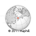 Outline Map of the Area around 65° 18' 57" N, 159° 1' 30" E, rectangular outline