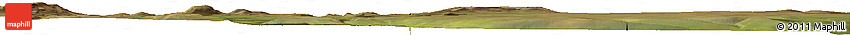 Satellite Horizon Map of the Area around 65° 18' 57" N, 15° 13' 29" W