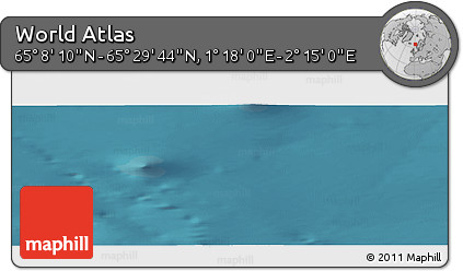 Satellite Panoramic Map of the Area around 65° 18' 57" N, 1° 46' 29" E