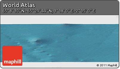Satellite Panoramic Map of the Area around 65° 18' 57" N, 1° 46' 29" E