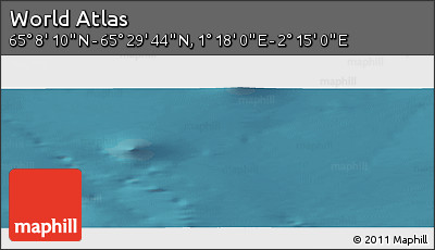 Satellite Panoramic Map of the Area around 65° 18' 57" N, 1° 46' 29" E