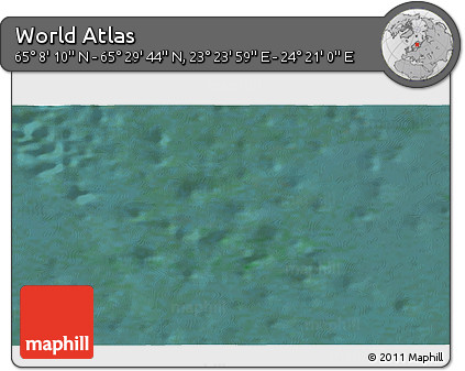 Satellite 3D Map of the Area around 65° 18' 57" N, 23° 52' 30" E
