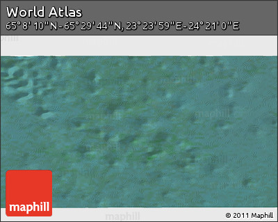 Satellite 3D Map of the Area around 65° 18' 57" N, 23° 52' 30" E