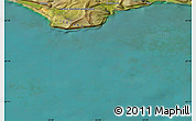 Satellite Map of the area around 65° 18' 57" N, 23° 43' 30" W