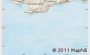 Shaded Relief Map of the area around 65° 18' 57" N, 23° 43' 30" W