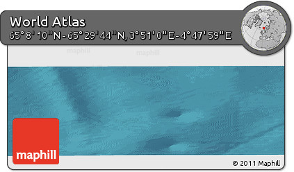 Satellite Panoramic Map of the Area around 65° 18' 57" N, 4° 19' 30" E