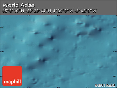 Satellite Map of the Area around 65° 18' 57" N, 4° 10' 30" W