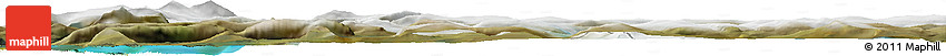 Satellite Horizon Map of the Area around 65° 18' 57" N, 51° 46' 29" W
