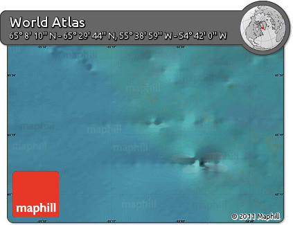 Satellite Map of the Area around 65° 18' 57" N, 55° 10' 29" W