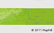 Physical Panoramic Map of the area around 65° 18' 57" N, 64° 40' 30" E