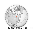 Outline Map of the Area around 65° 38' 11" N, 120° 46' 30" E, rectangular outline