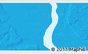 Political 3D Map of the area around 65° 38' 11" N, 124° 10' 30" E