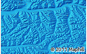 Political Map of the area around 65° 38' 11" N, 128° 25' 30" E