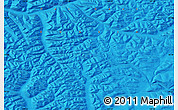 Political Map of the area around 65° 38' 11" N, 129° 16' 30" E