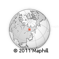 Outline Map of the Area around 65° 38' 11" N, 130° 7' 30" E, rectangular outline