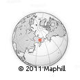 Outline Map of the Area around 65° 38' 11" N, 159° 1' 30" E, rectangular outline