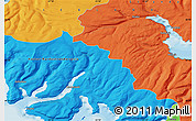 Political Map of Kinnarstaðir