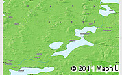 Political Map of the area around 65° 38' 11" N, 28° 58' 30" E