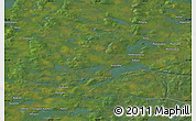 Satellite Map of the area around 65° 38' 11" N, 28° 58' 30" E