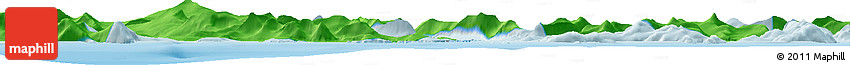 Political Horizon Map of the Area around 65° 38' 11" N, 37° 19' 30" W Political Horizon Map of the Area around 65° 38' 11" N, 37° 19' 30" W