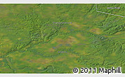 Satellite 3D Map of the area around 65° 38' 11" N, 83° 22' 30" E