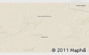 Shaded Relief 3D Map of the area around 65° 38' 11" N, 83° 22' 30" E