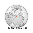 Outline Map of the Area around 65° 38' 11" N, 84° 13' 29" E, rectangular outline