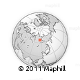 Outline Map of the Area around 65° 57' 19" N, 113° 58' 29" E, rectangular outline