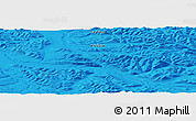 Political Panoramic Map of the area around 65° 57' 19" N, 137° 46' 30" E