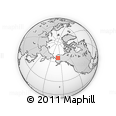 Outline Map of the Area around 65° 57' 19" N, 158° 1' 30" W, rectangular outline