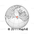 Outline Map of the Area around 65° 57' 19" N, 161° 25' 30" W, rectangular outline